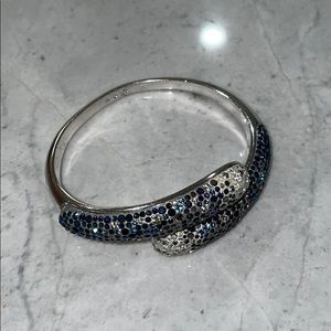 Swarovski Bracelet Silver / Blue